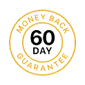TheraWolf 60 day money back guarantee badge